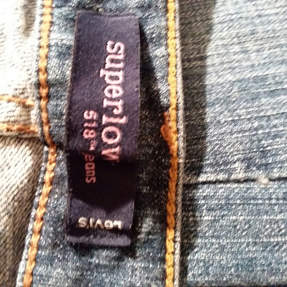 Levis 518 Super Low Rise Jeans - Picture 5 of 6